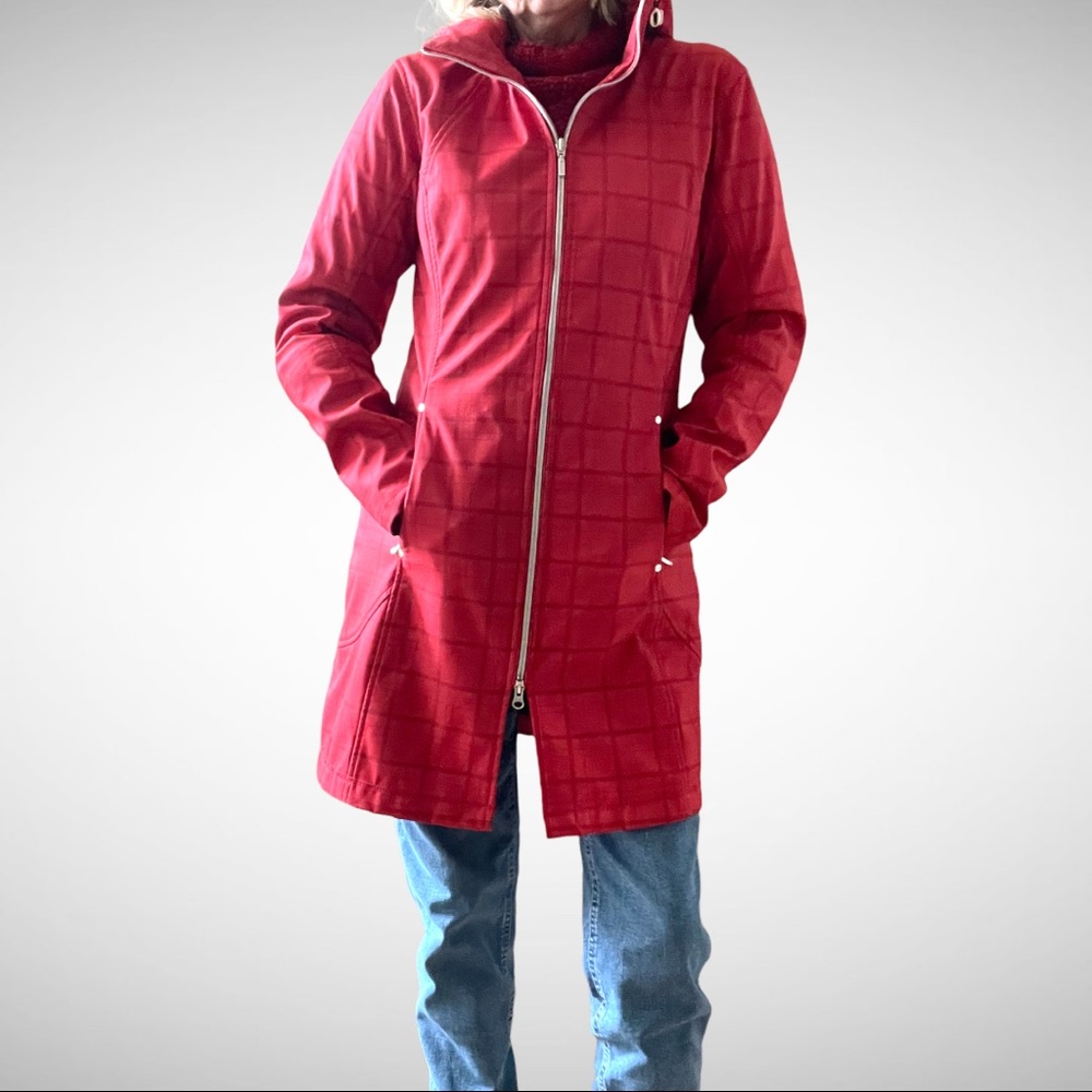 Sunice Red Hooded Jacket